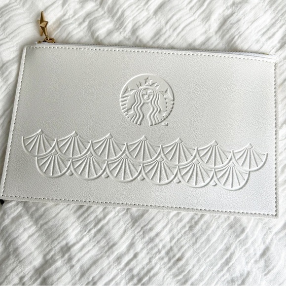 Limited Edition Starbucks White Siren Pouch and Notebook from Phillippines - Picture 2 of 9